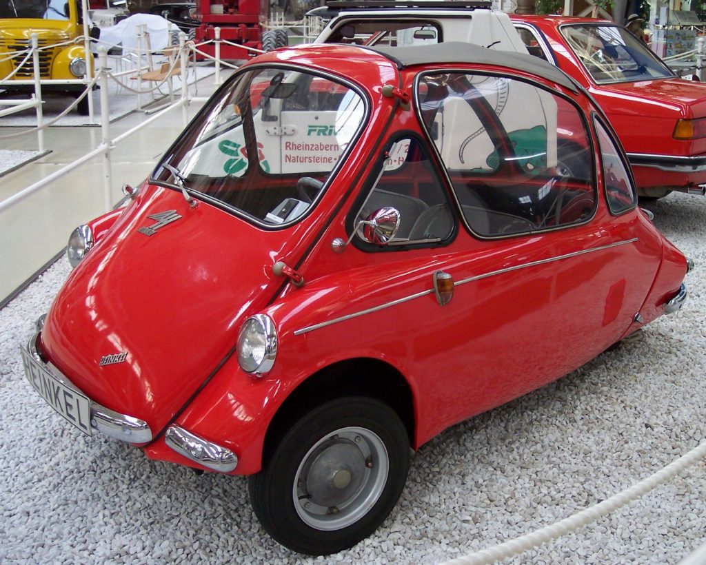Heinkel Kabine at the Bubble Car Museum 