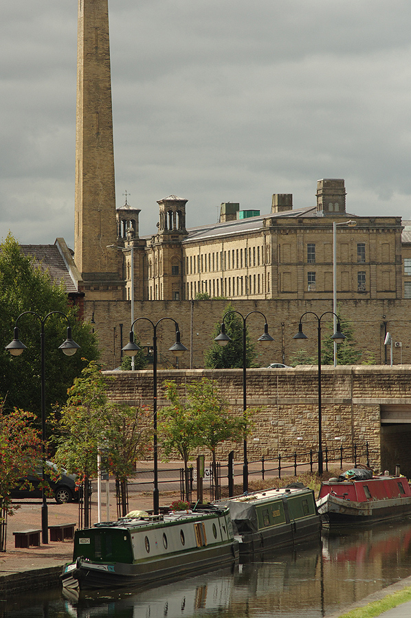 Salt Mills from Shipley Wharf 