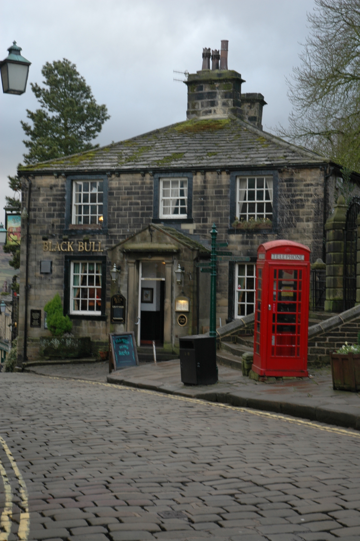 The Black bull public house Haworth