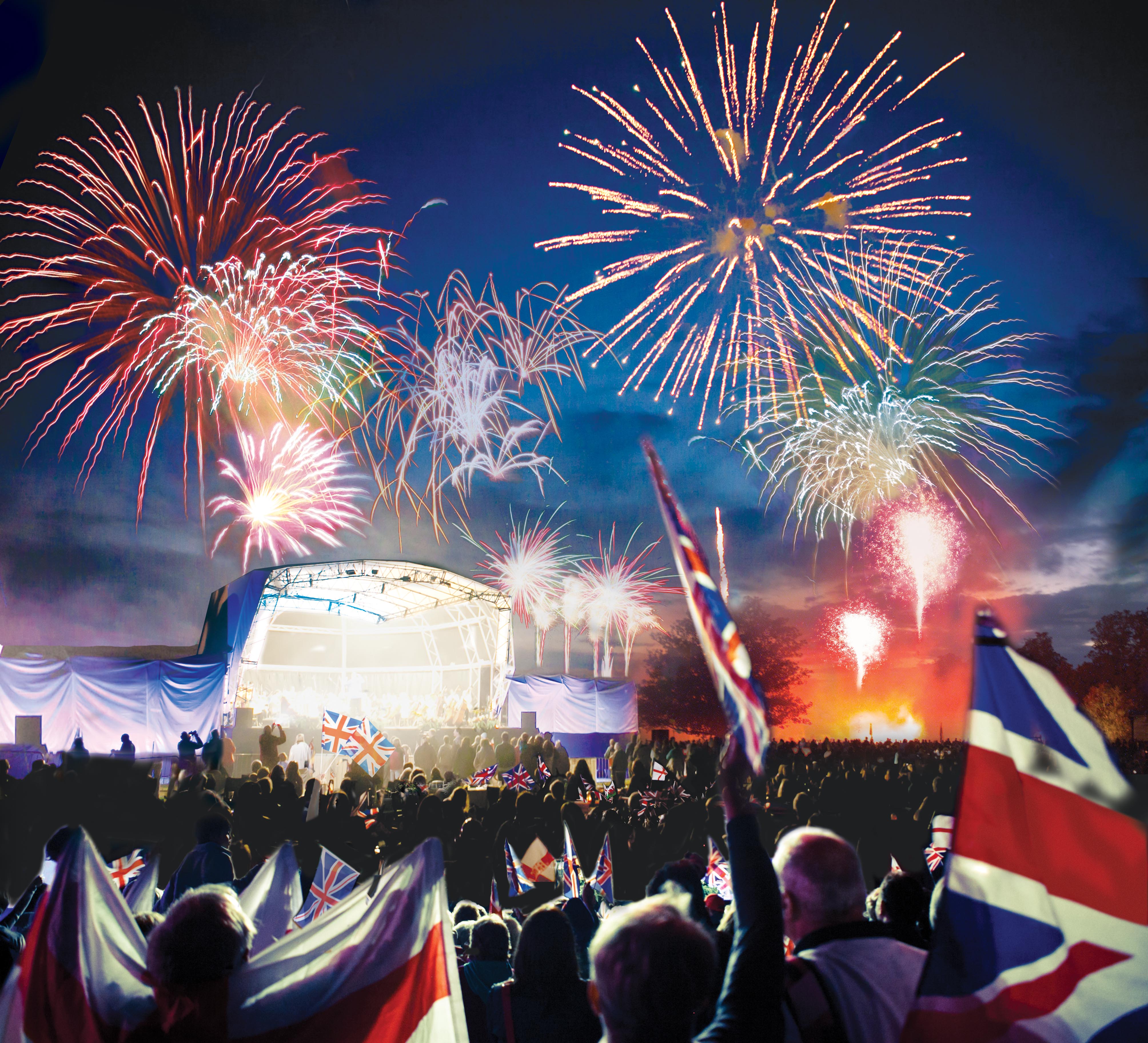 Battle Proms Spectacular firework finale © Shakespeare’s England