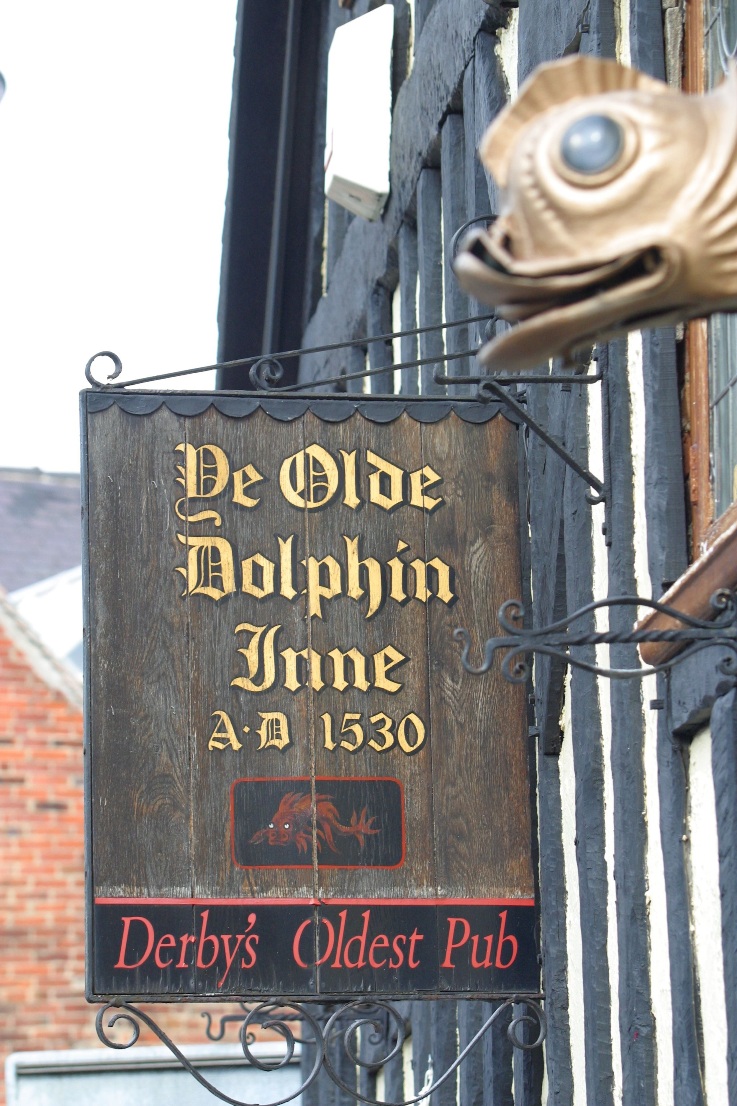 Derby pub sign Derby © Visitderby.co.uk