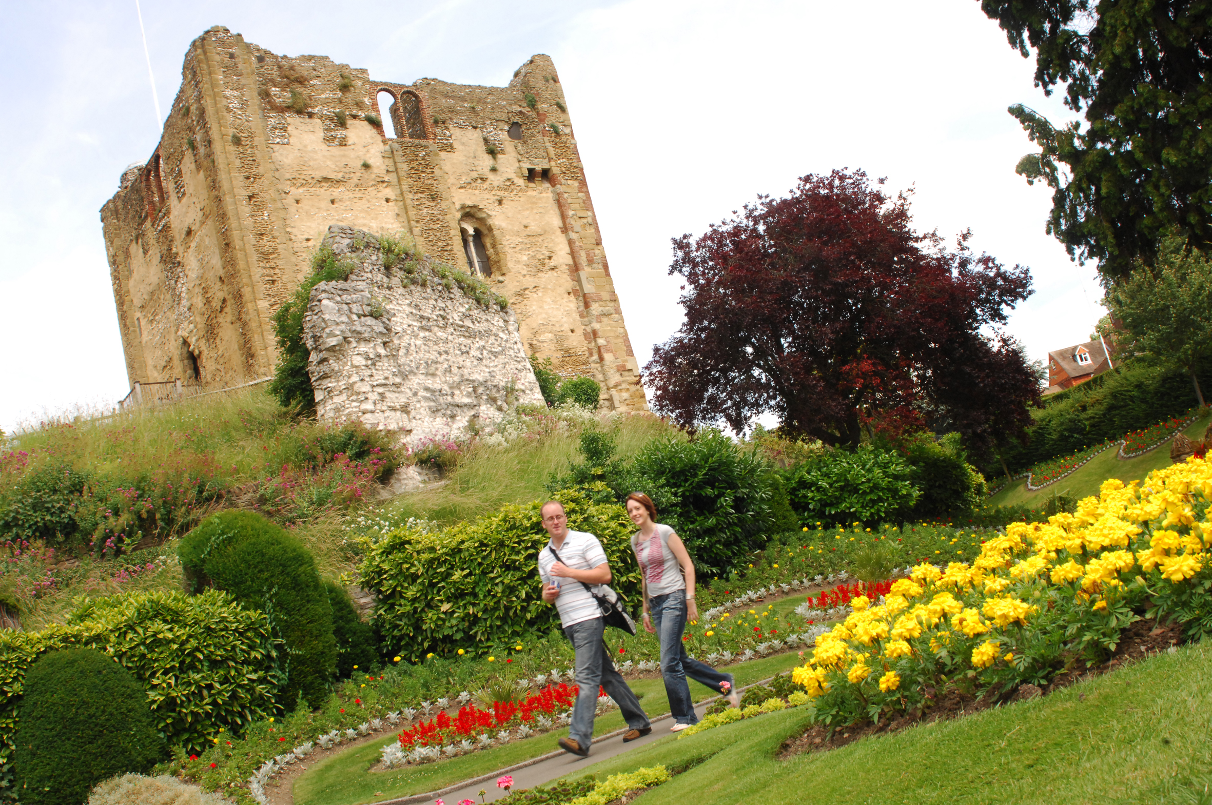 Castle Guildford landscape © Gulidford Borough Council