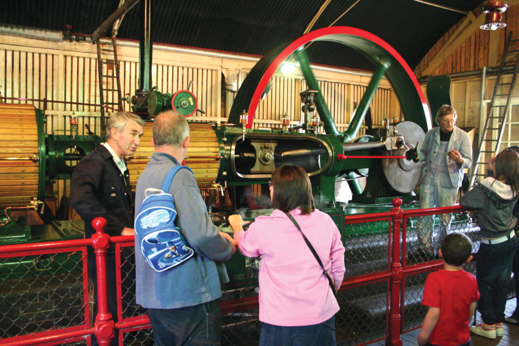 Robey Tandem Combine Steam Engine