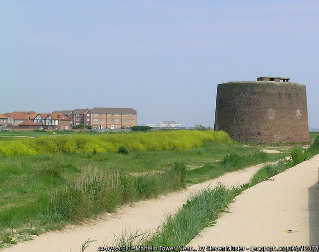 Martello Tower by Steven Muster on geograph