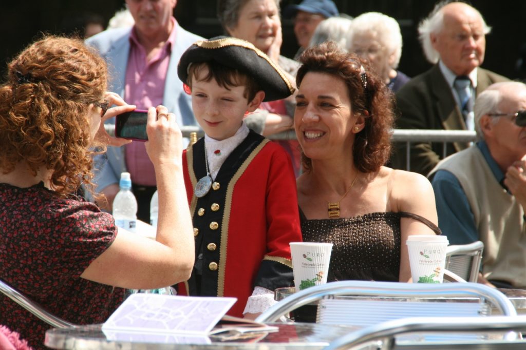 Young Town Crier Cheshire 