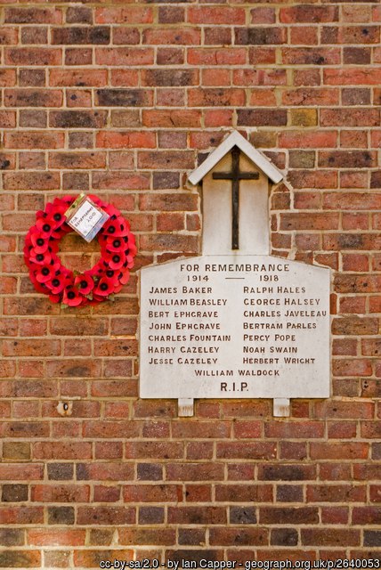 Sopwell Lane memorial St Albans by Ian-Capper