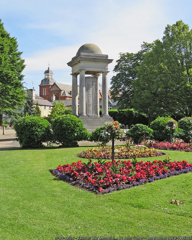 War memorial and gardens, Taunton