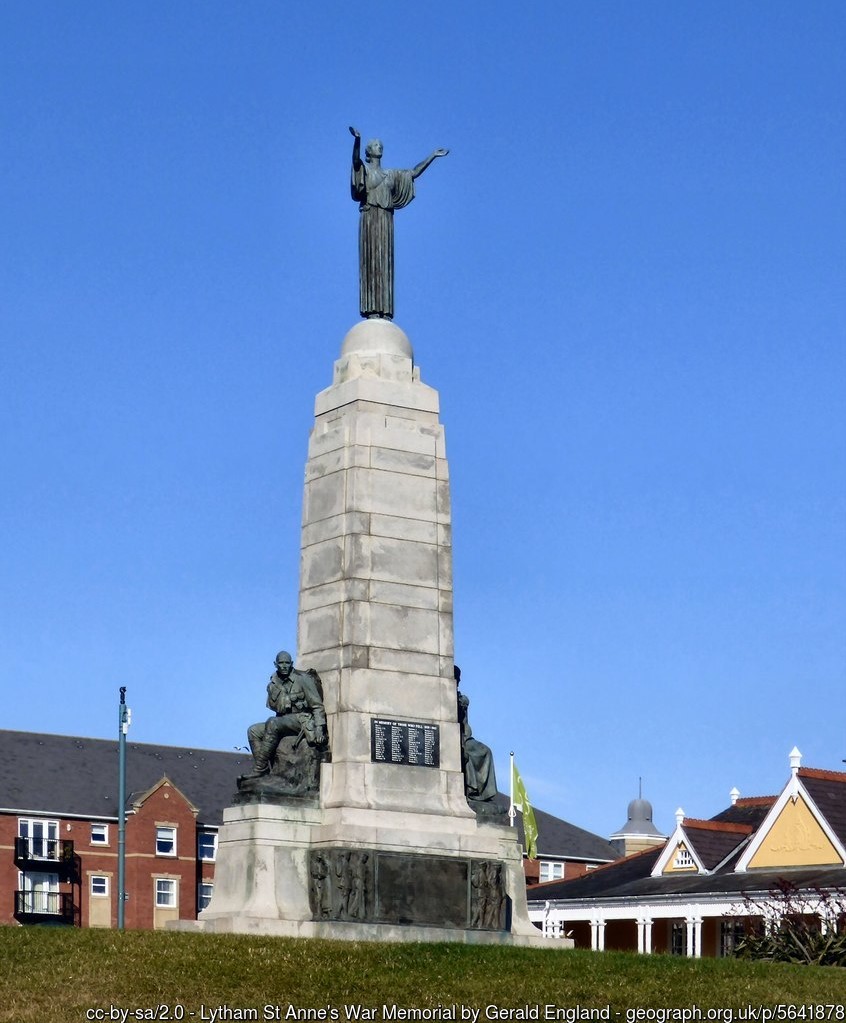 Lytham War Memorial by Gerald England