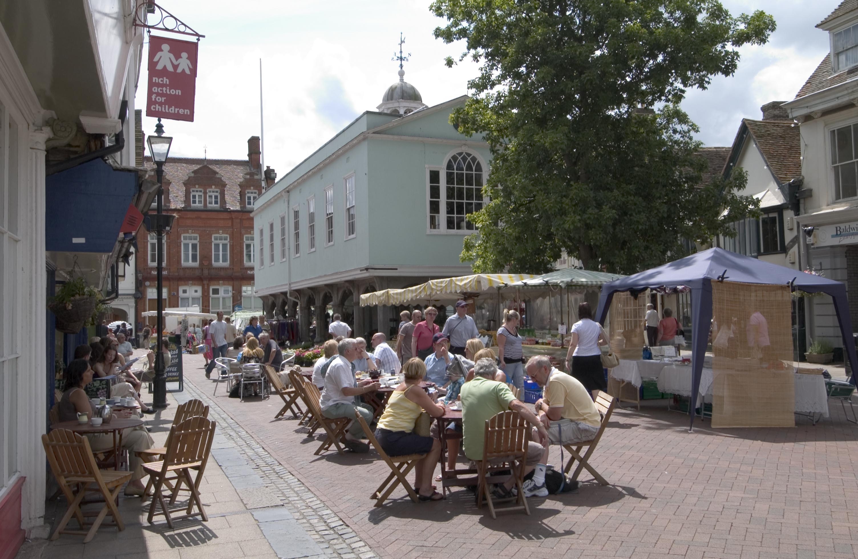 Faversham Market Place © Visit Kent