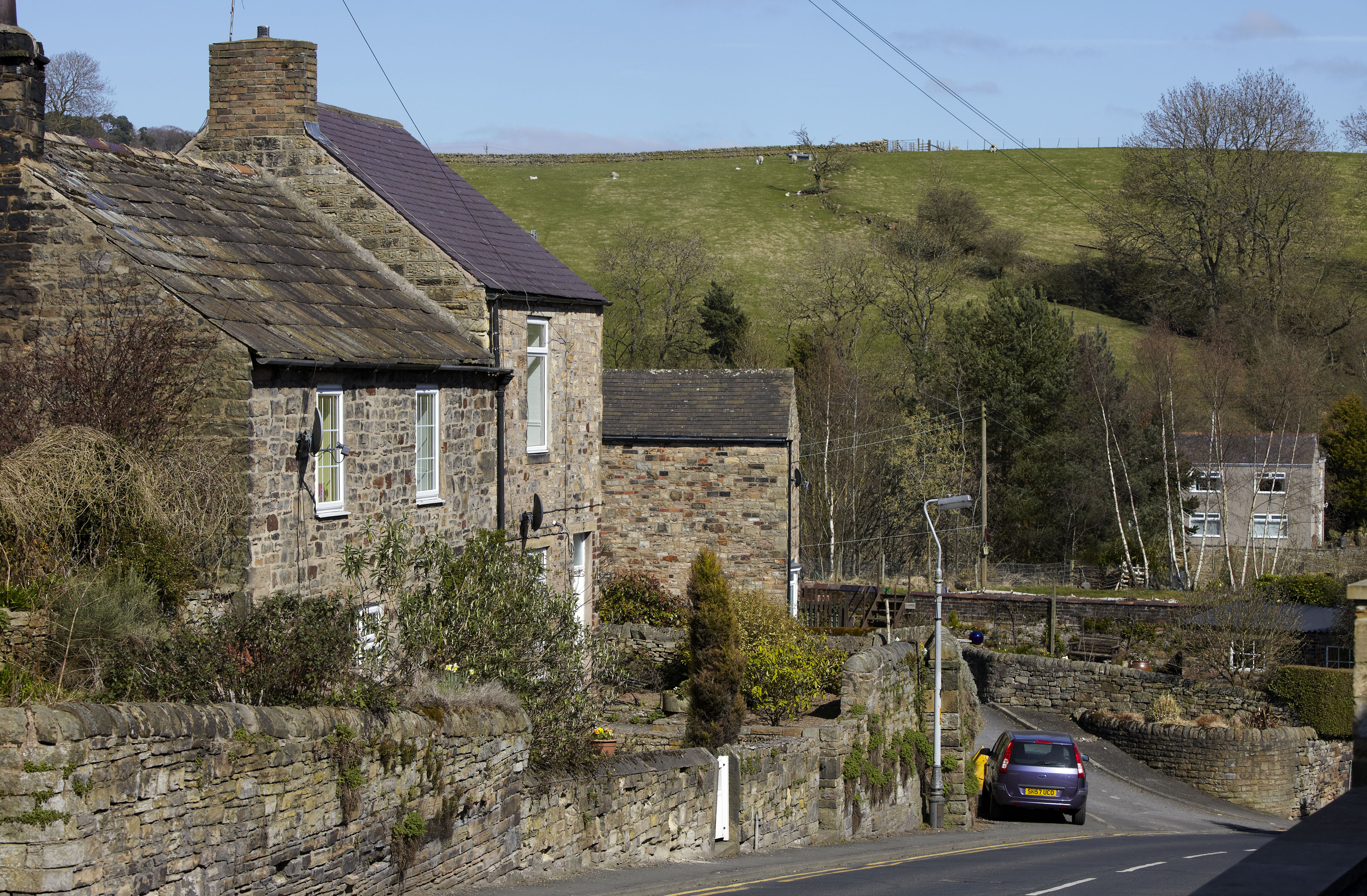 stone buildings in Haltwhistle © visitnorthumberland.com