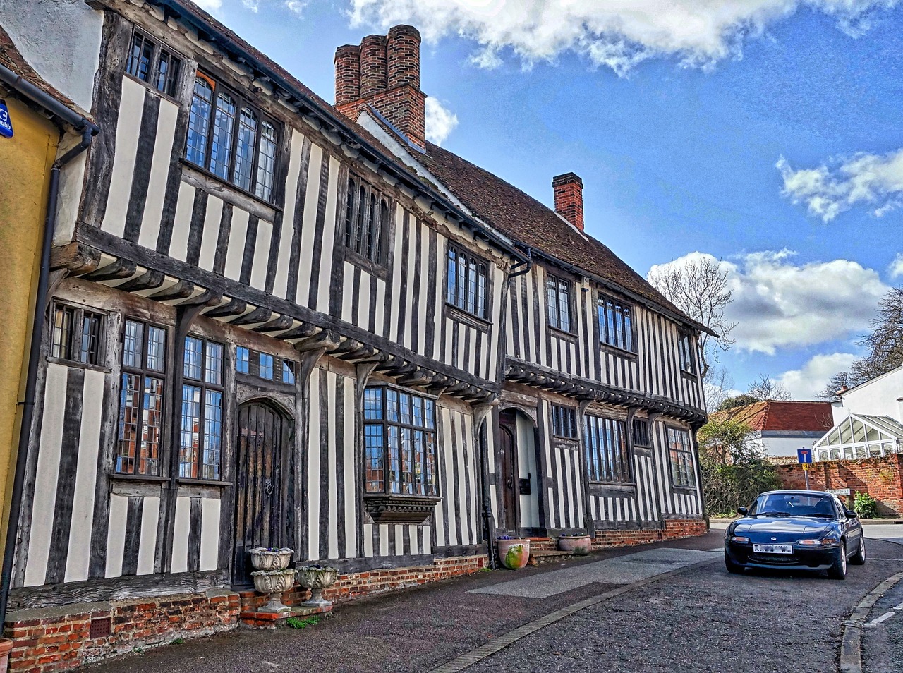 Lavenham Suffolk by MemoryCatcher on Pixabay