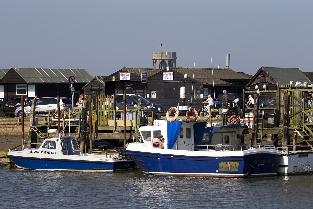 Southwold harbour by RonPorter on Pixabay