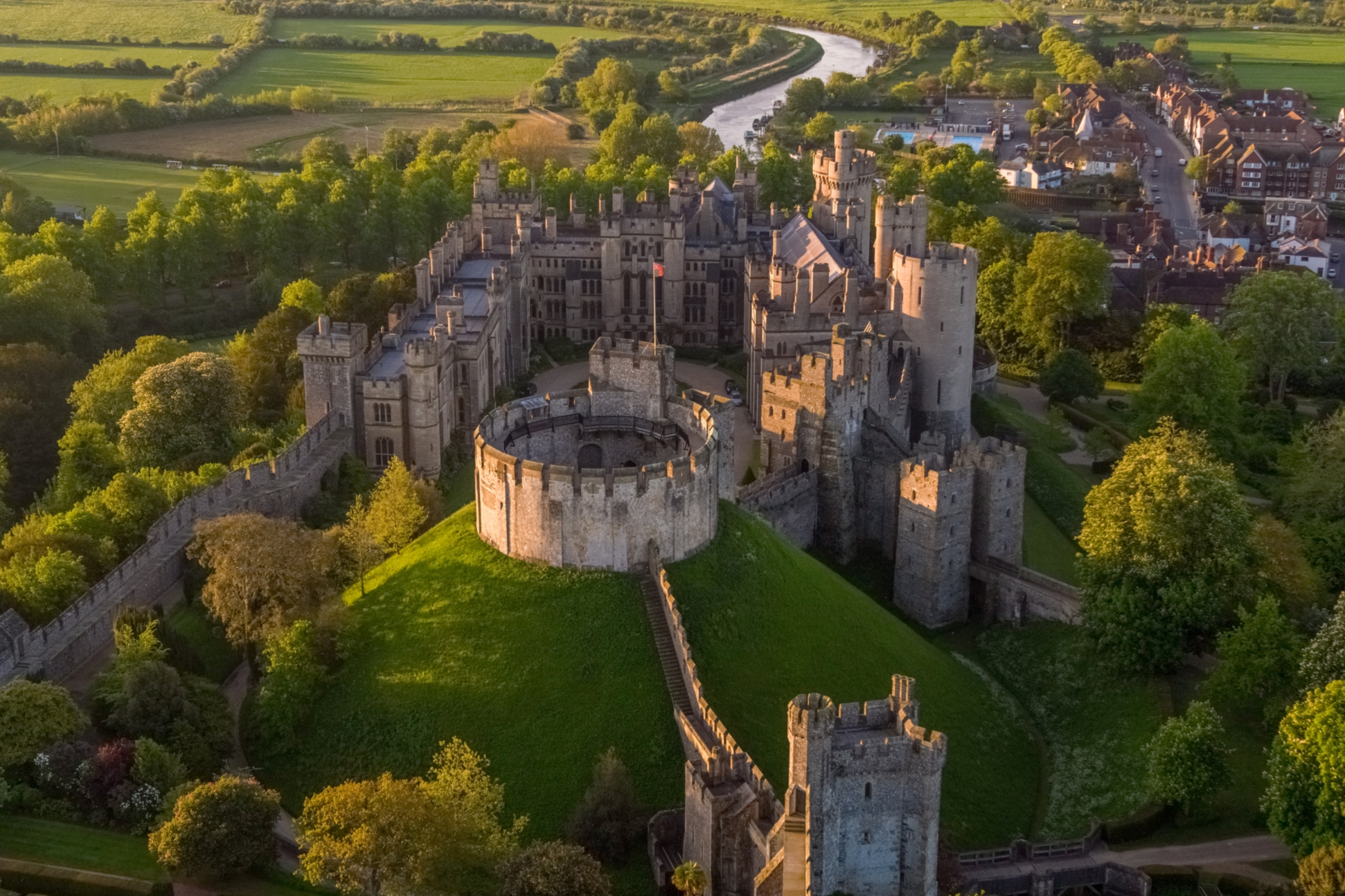 Arundel Castle © Visual Air