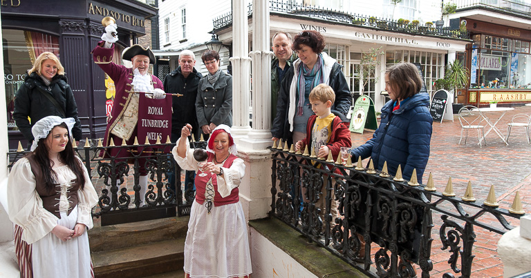 In the summer months, visitors can still sample the spring water, and have it served by a costumed Dipper